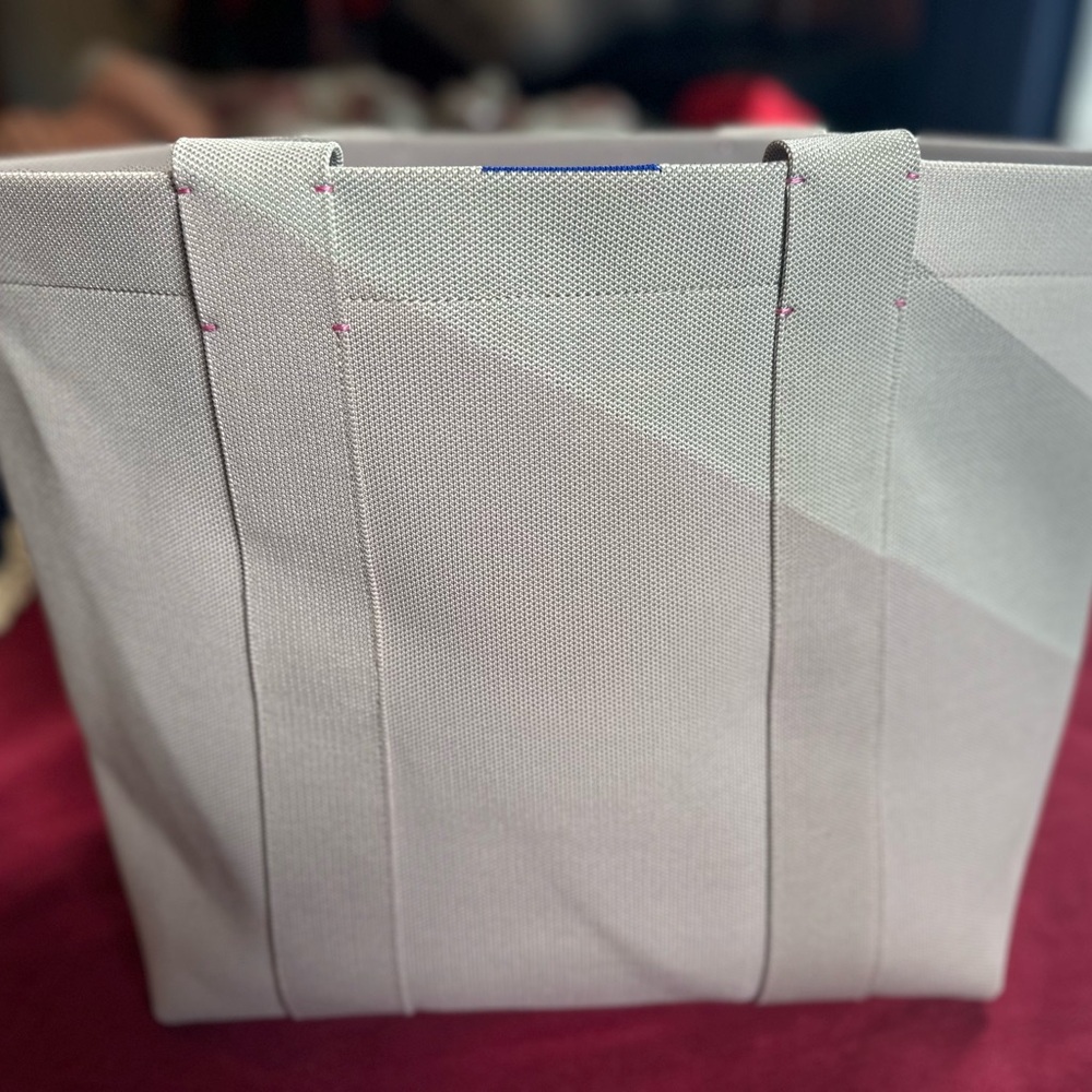 Rothy’s Essential Tote Bag Gray and Pale Lavender